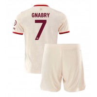 Bayern Munich Serge Gnabry #7 Replica Third Minikit 2024-25 Short Sleeve (+ pants)